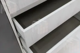 Комод Нильс Дуб Эльза/Темно-Серый Лофт