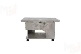 Стол-трансформер Стэп Цемент Светлый Стол-трансформер Стэп Цемент Светлый