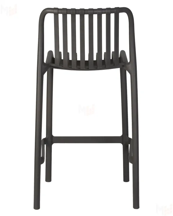 Стул полубарный DOBRIN CHLOE (темно-серый)