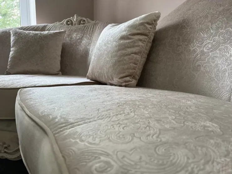 Диван Мокко угловой 3-у-2 бежевый