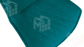 Стул Фэнди К4 Черный муар, Велюр Confetti Izumrud