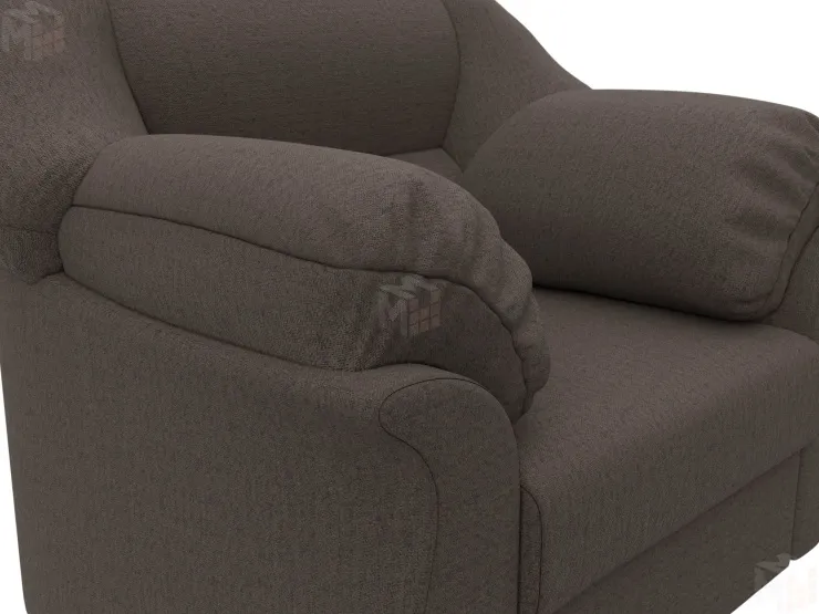 Кресло Карнелла ( Амур 05 коричневый )