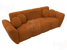 Диван-книжка Лига-129 ( LAIM 14 терракотовый )