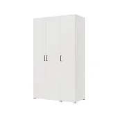 Шкаф Бостон 3-х створчатый с ящиками 1500 (белый)