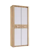 Шкаф Терра 2-х створчатый (сонома/белый)