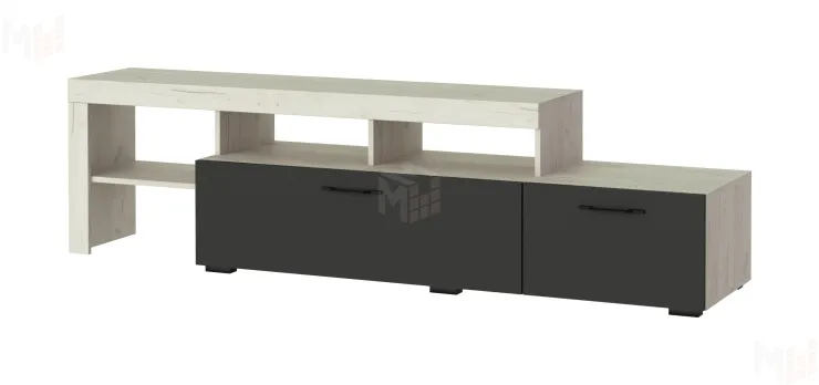 Тумба большая ТБС-2000 СОНАТА Дуб Крафт белый - Антрацит Тумба большая ТБС-2000 СОНАТА Дуб Крафт белый - Антрацит