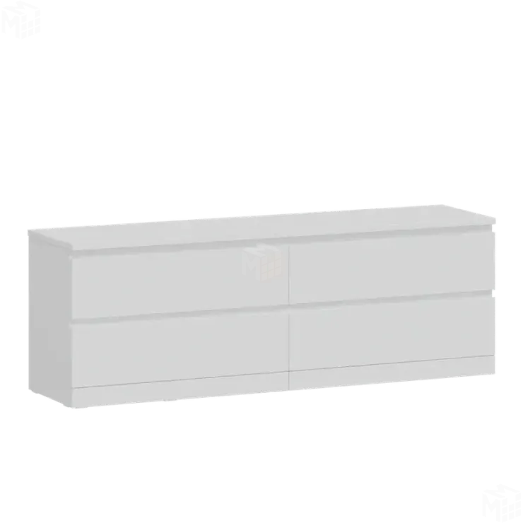 Комод Варма 4Д белый Комод Варма 4Д белый