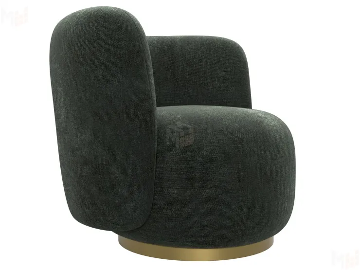 Кресло Лига-072 ( шенилл RIMINI 09 зеленый )