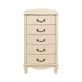 Комод Leset "Джульетта" узкий (5 ящ.) (Дуб шампань) Комод Leset "Джульетта" узкий (5 ящ.) (Дуб шампань)