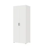 Шкаф Бостон 2-х створчатый 1000 с ящиками (белый)