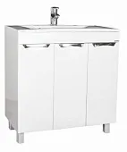Тумба под умывальник "Elen 80" Грация без ящика Домино