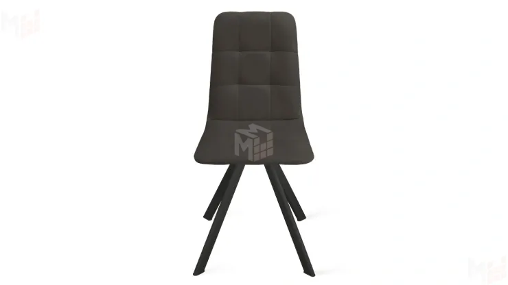 Стул Аспен К2 Черный муар Велюр Confetti Stone