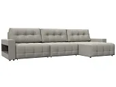 Диван угловой с полками Лига-053 НПБ Лонг