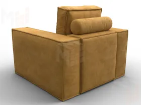 Кресло Лига-081 НПБ ( BRUT 10 желтый )