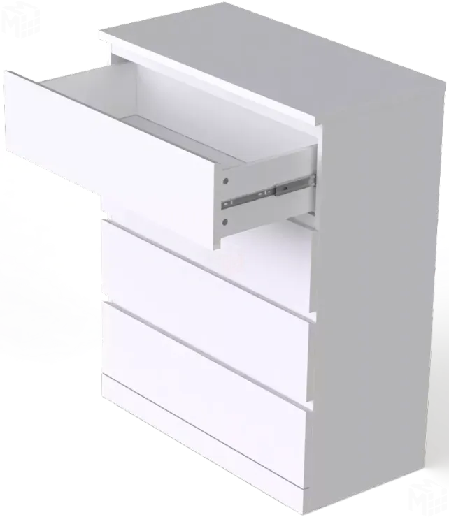 Комод Варма 4 белый