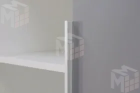 Стеллаж Урбан 3 Лайт Грей Софт/Белый Шелк