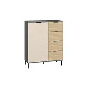 Комод Марвэл 16.234.01 Темно - серый Комод Марвэл 16.234.01 Темно - серый