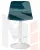 Стул барный DOBRIN TAILOR WHITE (морской волны велюр (MJ9-99))