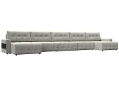Диван П-образный с полками Лига-053 НПБ МегаЛонг
