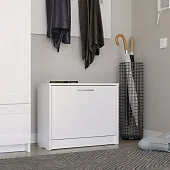 2.01.10.140.1 ОРИОН тумба для обуви 60х49 белый RU 2.01.10.140.1 ОРИОН тумба для обуви 60х49 белый RU