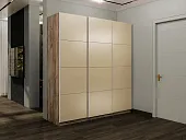 Шкаф-купе Прайм 3-х дверный Стекло фисташка 240 см Шкаф-купе Прайм 3-х дверный Стекло фисташка 240 см