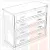 Комод Натали 4 ящ. широкий белый глянец Комод Натали 4 ящ. широкий белый глянец
