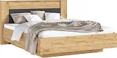 Остин Кровать парящая 1,6м (ортопед дерево) (Дуб Крафт/Графит, Дуб Крафт)  Остин Кровать парящая 1,6м (ортопед дерево) (Дуб Крафт/Графит, Дуб Крафт)