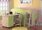 Кровать чердак Дюймовочка 5.4