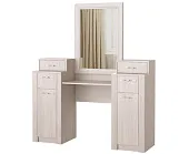 Стол косметический ОКТАВА с зеркалом (ясень анкор светлый) Стол косметический ОКТАВА с зеркалом (ясень анкор светлый)