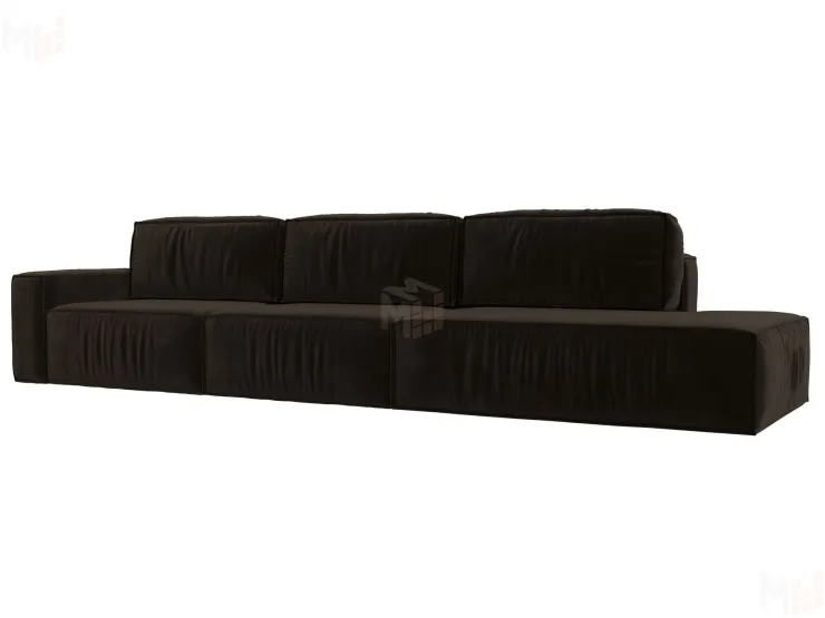 Диван прямой Прага Модерн Лонг подлокотник слева