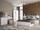 Спальный гарнитур Бася белая Спальный гарнитур Бася белая