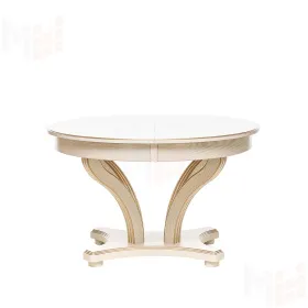 Стол раздвижной Leset Ромео 1Р (Слоновая кость)