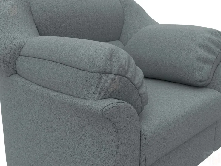 Кресло Карнелла ( Амур 07 серый )