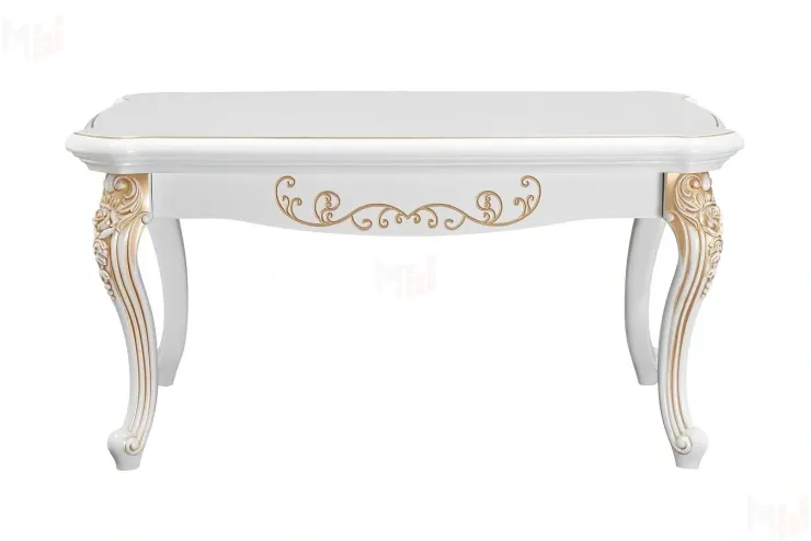 Столик прямоугольный Натали белый глянец Столик прямоугольный Натали белый глянец