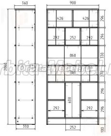 Стеллаж Фанки Кидз 13/61 СВ