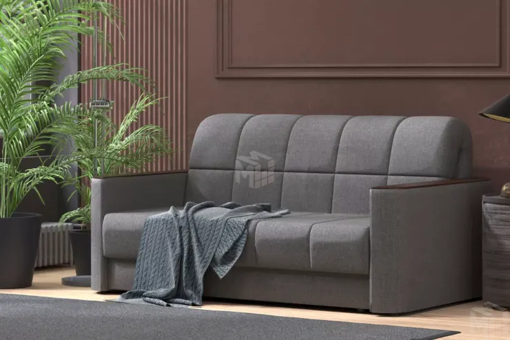 Диван-кровать Мускат 1,6 Серый