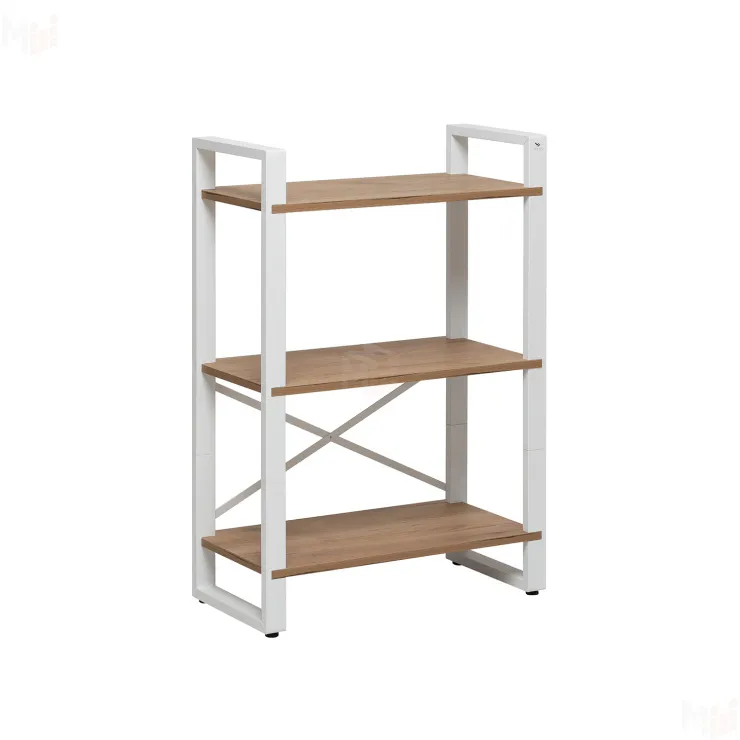 Стеллаж Leset Стилвуд 123 (Белый/Дуб крафт золотой)