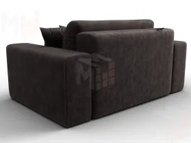 Кресло Лига-036 НПБ ( BRUT 17 коричневый )