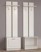 Вешалка с обувницей 2 Иннэс 6 МДФ Вешалка с обувницей 2 Иннэс 6 МДФ