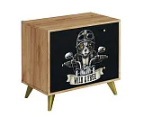 Комод Фьюжн КМ-002 крафт золотой/Biker Cat Комод Фьюжн КМ-002 крафт золотой/Biker Cat