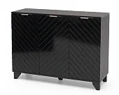 Комод Стокгольм (венге/черный матовый) Комод Стокгольм (венге/черный матовый)