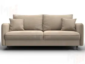 Диван прямой Лига-064 НПБ ( SEVEN 729 бежевый )