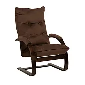 Кресло-трансформер Leset Монако (Орех текстура/V23 молочный шоколад)