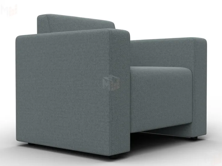 Кресло Лига-093 ( Амур 07 серый )