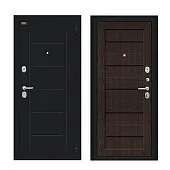 Входная металлическая дверь Борн Букле черное/Wenge Veralinga