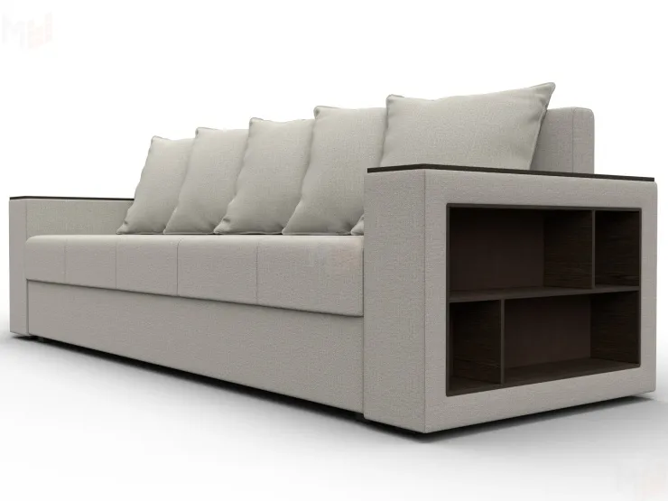 Диван прямой Дубай Лайт ( Бежевый )