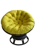 Кресло Папасан вращающийся 23/01В с желтой подушкой Кресло Папасан вращающийся 23/01В с желтой подушкой