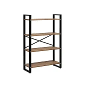 Стеллаж Leset Стилвуд 134 (Чёрный/Дуб крафт золотой)
