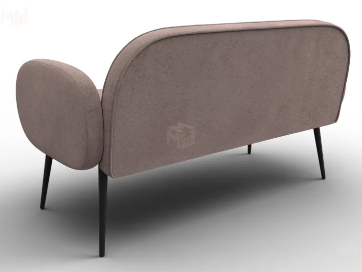 Диван прямой Лига-086 ( TOWER 05 бежевый )