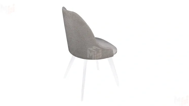 Стул Толедо тип 1 Белый матовый / тк. №208 / тк.220 Стул Толедо тип 1 Белый матовый / тк. №208 / тк.220